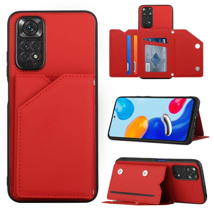 Skin Feel PU + TPU + PC Phone Case, For OPPO Reno7 5G, For OPPO Reno7 Pro 5G, For Xiaomi Redmi Note 11 Pro Global, For Xiaomi Redmi Note 11S/11 4G Global