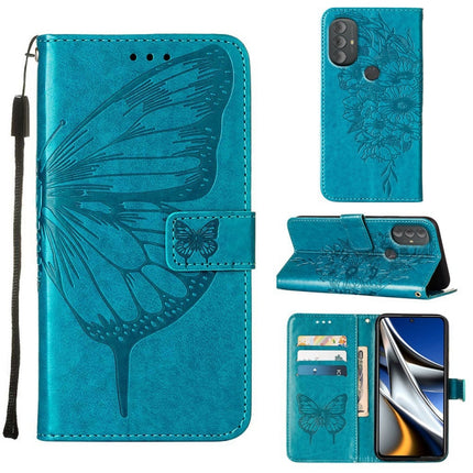 Embossed Butterfly Leather Phone Case, For Motorola Edge X30, For Motorola Moto G Power 2022, For Motorola Moto G Stylus 5G 2022