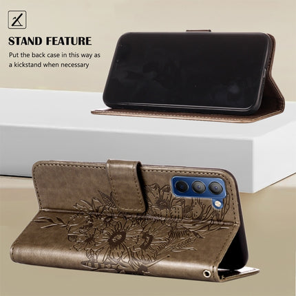 Embossed Butterfly Leather Phone Case, For Tecno Pop 5P, For Tecno Pova 2, For Tecno Pova Neo