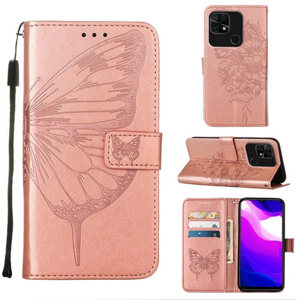 Embossed Butterfly Leather Phone Case, For Xiaomi Redmi 10C Global/10 India, For Xiaomi Redmi K50 / K50 Pro, For Xiaomi 12