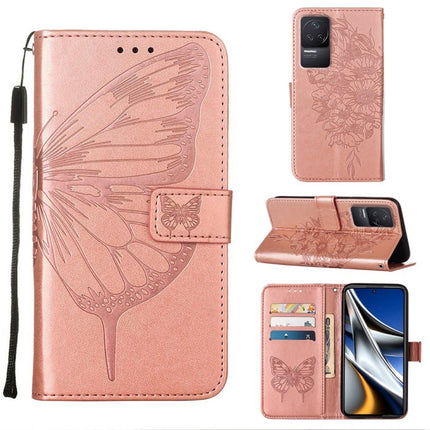Embossed Butterfly Leather Phone Case, For Xiaomi Redmi 10C Global/10 India, For Xiaomi Redmi K50 / K50 Pro, For Xiaomi 12