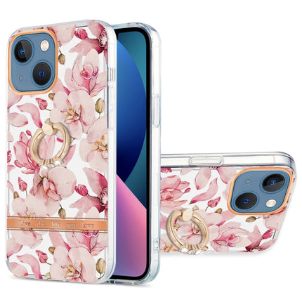 Ring IMD Flowers TPU Phone Case, For iPhone 13 mini, For iPhone 13, For iPhone 13 Pro, For iPhone 13 Pro Max