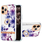 For iPhone 11 Pro Max / Purple Begonia