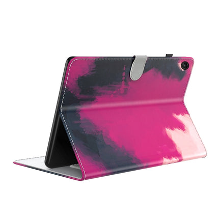 Watercolor Pattern Skin Feel Magnetic Leather Tablet Case, For Lenovo Tab M10 Plus 10.6 3rd Gen.