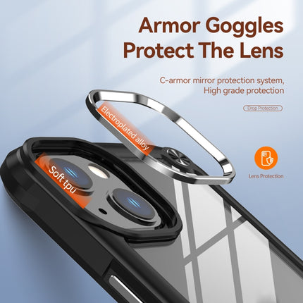TPU + PC Lens Protection Phone Case, For iPhone 13, For iPhone 13 Pro, For iPhone 13 Pro Max, For iPhone 12 / 12 Pro