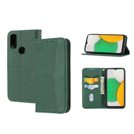 Woven Texture Stitching Magnetic PU Leather Phone Case, For Google Pixel 7, For Nokia G21 / G11, For Google Pixel 7 Pro, For Kyocera Android One S9 / Digno Sanga Edition