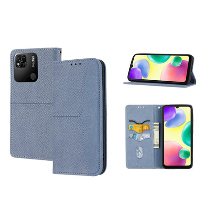 Woven Texture Stitching Magnetic PU Leather Phone Case, For Xiaomi Redmi 10A, For Xiaomi Poco M4 Pro, For Xiaomi Redmi Note 11E, For Xiaomi Redmi 10 5G