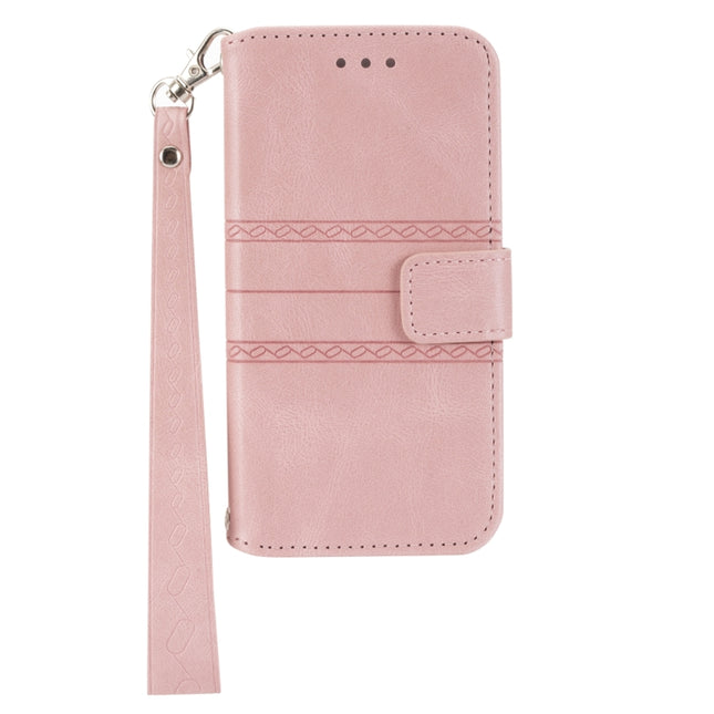Embossed Striped Magnetic Buckle Horizontal Flip Phone Leather Case, For Xiaomi Redmi 10C 4G Global, For Motorola Moto G Stylus 5G 2022, For Xiaomi Redmi Note 11E, For Xiaomi Redmi 10 5G