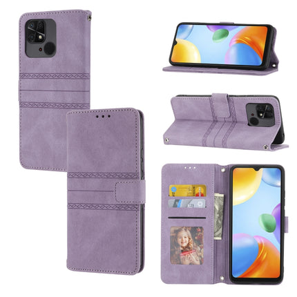 Embossed Striped Magnetic Buckle Horizontal Flip Phone Leather Case, For Xiaomi Redmi 10C 4G Global, For Motorola Moto G Stylus 5G 2022, For Xiaomi Redmi Note 11E, For Xiaomi Redmi 10 5G