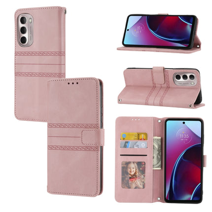 Embossed Striped Magnetic Buckle Horizontal Flip Phone Leather Case, For Xiaomi Redmi 10C 4G Global, For Motorola Moto G Stylus 5G 2022, For Xiaomi Redmi Note 11E, For Xiaomi Redmi 10 5G