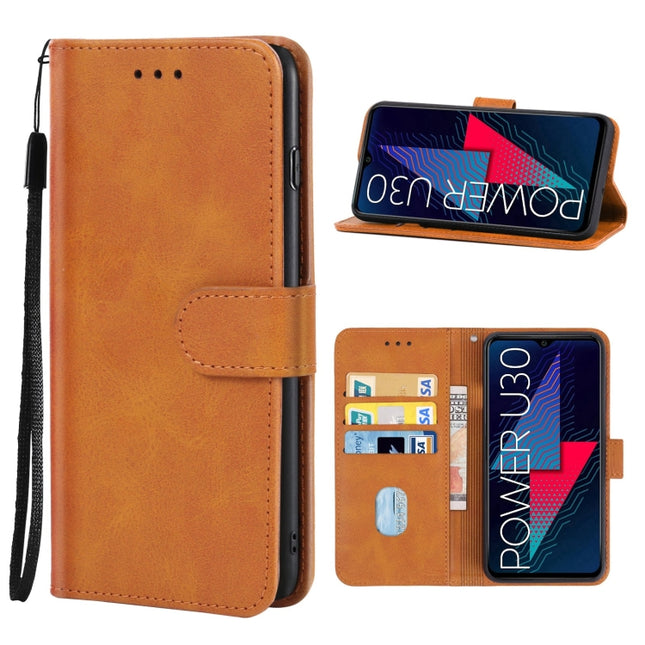 Leather Phone Case, For Infinix Note 10 Pro, For Wiko Power U30