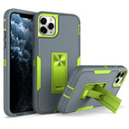 For iPhone 12 Pro Max / Dark Grey + Green