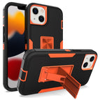 For iPhone 13 / Black + Orange