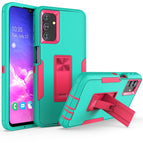 For Samsung Galaxy A13 5G / Green + Rose Red