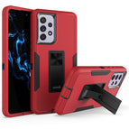 For Samsung Galaxy A53 5G / Red + Black
