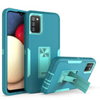 For Samsung Galaxy A02s / Lake Blue + Blue-green