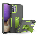 For Samsung Galaxy A32 5G / Dark Grey + Green