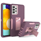For Samsung Galaxy A52 5G / 4G / Purple Red + Rose Gold