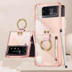 with Stylus Pen / Transparent Pink