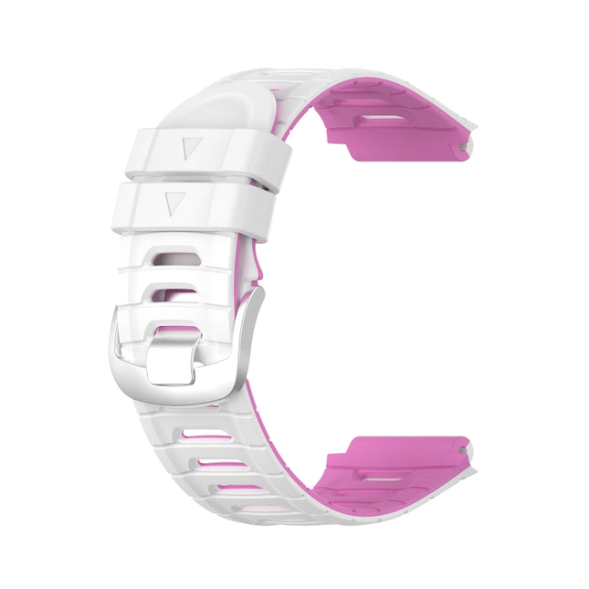 Two-color Steel Buckle Watch Band, For Garmin Forerunner 920XT
