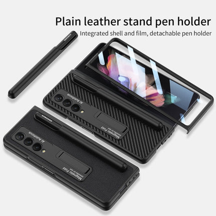 GKK Ultra-thin Shockproof Leather Protective Case with Holder & Pen Slots, For Samsung Galaxy Z Fold3 5G