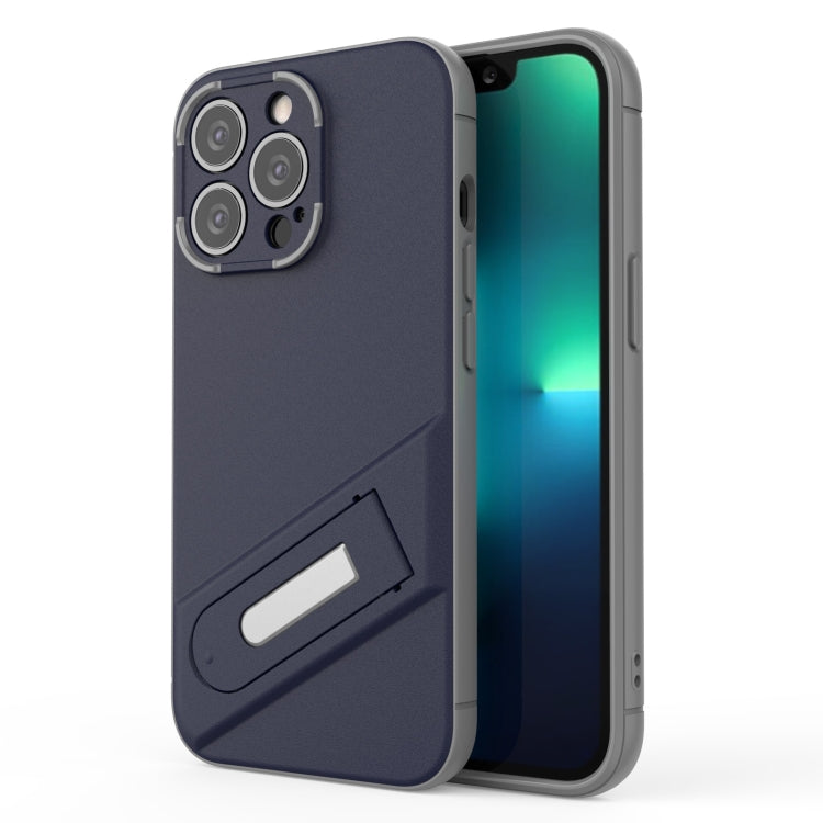 Invisible Holder TPU + PC Phone Case, For iPhone 13, For iPhone 13 Pro, For iPhone 13 Pro Max, For iPhone 12