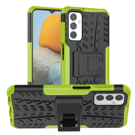 Tire Texture TPU + PC Phone Case with Holder, For vivo Y75 / Y55 / T1 5G, For Samsung Galaxy M23 / F23 5G