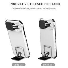 Stereoscopic Holder Sliding Camshield Phone Case, For iPhone 11, For iPhone 12, For iPhone 12 Pro, For iPhone 12 Pro Max