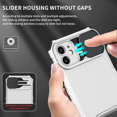 Stereoscopic Holder Sliding Camshield Phone Case, For iPhone 11, For iPhone 12, For iPhone 12 Pro, For iPhone 12 Pro Max