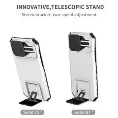 Stereoscopic Holder Sliding Camshield Phone Case, For iPhone 13 Pro, For iPhone 13 Pro Max, For iPhone 13, For iPhone 11 Pro