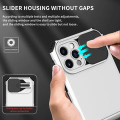 Stereoscopic Holder Sliding Camshield Phone Case, For iPhone 13 Pro, For iPhone 13 Pro Max, For iPhone 13, For iPhone 11 Pro