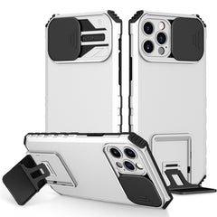 Stereoscopic Holder Sliding Camshield Phone Case, For iPhone 11 Pro Max