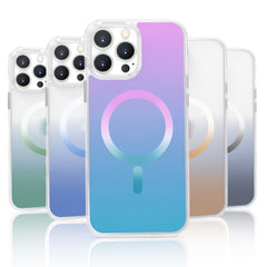 Gradient Magsafe Magnetic Phone Case, For iPhone 13, For iPhone 13 Pro, For iPhone 13 Pro Max, For iPhone 12, For iPhone 12 Pro, For iPhone 12 Pro Max