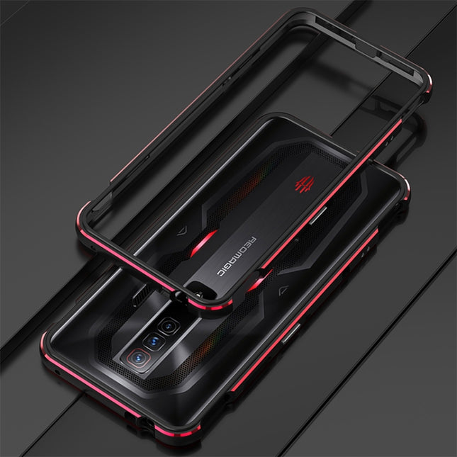 Aurora Series Metal Frame Phone Case, For ZTE nubia Red Magic 7, For ZTE nubia Red Magic 7 Pro