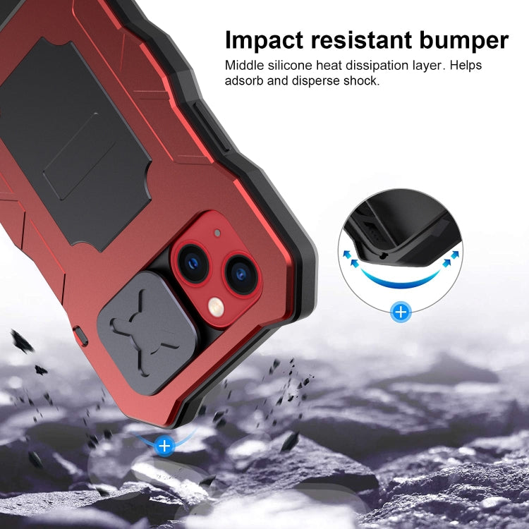 Handyhülle mit verschiebbarem Camshield-Halter aus Metall und Silikon, für iPhone 13, für iPhone 13 Pro, für iPhone 13 Pro Max, für iPhone 12 / 12 Pro, für iPhone 12 Pro Max