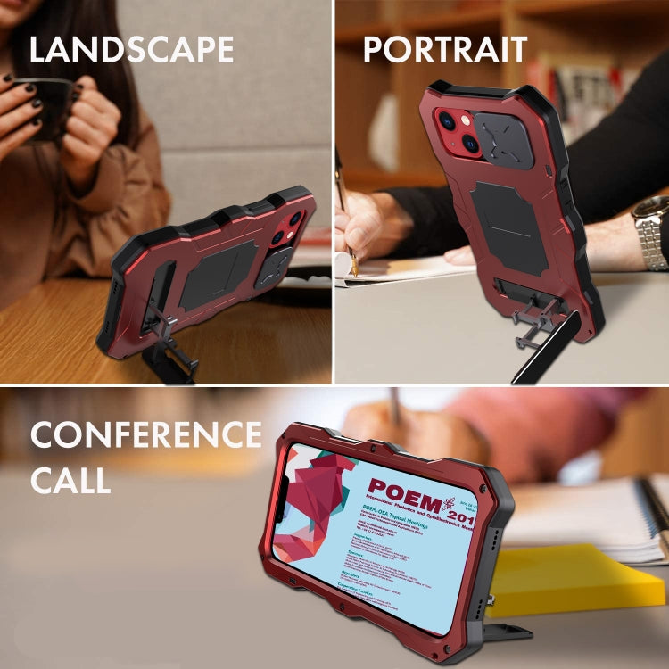 Handyhülle mit verschiebbarem Camshield-Halter aus Metall und Silikon, für iPhone 13, für iPhone 13 Pro, für iPhone 13 Pro Max, für iPhone 12 / 12 Pro, für iPhone 12 Pro Max