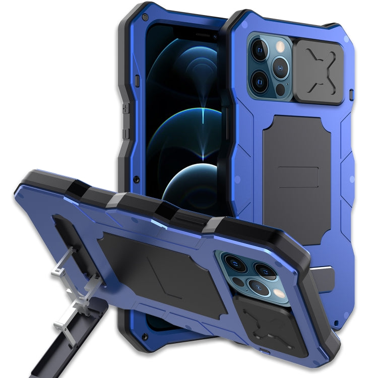 Handyhülle mit verschiebbarem Camshield-Halter aus Metall und Silikon, für iPhone 13, für iPhone 13 Pro, für iPhone 13 Pro Max, für iPhone 12 / 12 Pro, für iPhone 12 Pro Max