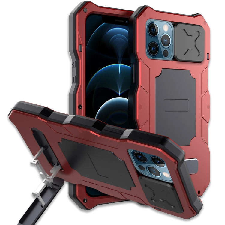 Handyhülle mit verschiebbarem Camshield-Halter aus Metall und Silikon, für iPhone 13, für iPhone 13 Pro, für iPhone 13 Pro Max, für iPhone 12 / 12 Pro, für iPhone 12 Pro Max