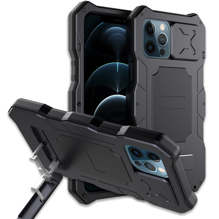 Handyhülle mit verschiebbarem Camshield-Halter aus Metall und Silikon, für iPhone 13, für iPhone 13 Pro, für iPhone 13 Pro Max, für iPhone 12 / 12 Pro, für iPhone 12 Pro Max