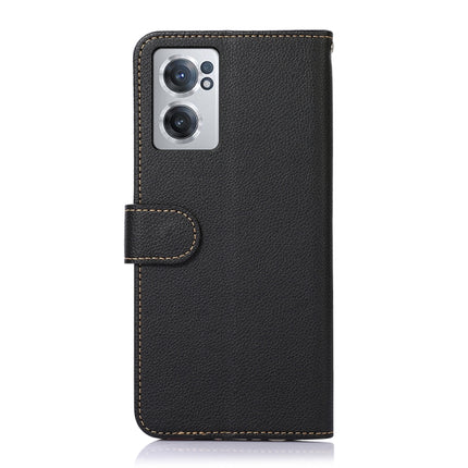 KHAZNEH Litchi Texture Leather RFID Phone Case, For OnePlus Nord CE 2 5G, For OnePlus 10 Pro 5G, For OnePlus Nord 2 5G, For OnePlus Nord CE 5G