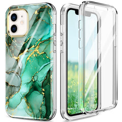 360 Full Body Painted Phone Case, For iPhone 12 mini, For iPhone 12 / 12 Pro, For iPhone 12 Pro Max, For iPhone 11