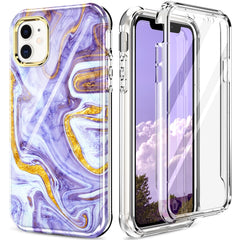 360 Full Body Painted Phone Case, For iPhone 12 mini, For iPhone 12 / 12 Pro, For iPhone 12 Pro Max, For iPhone 11