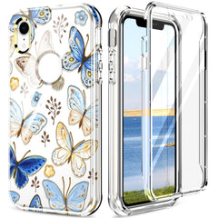 360 Full Body Painted Phone Case, For iPhone 11 Pro, For iPhone 11 Pro Max, For iPhone X / XS, For iPhone XR