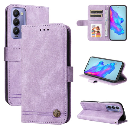 Skin Feel Life Tree Metal Button Leather Phone Case, For Tecno Camon 18 Premier, For Tecno Camon 18 / 18 Pro, For Infinix Hot 11s, For Infinix Hot 11s NFC