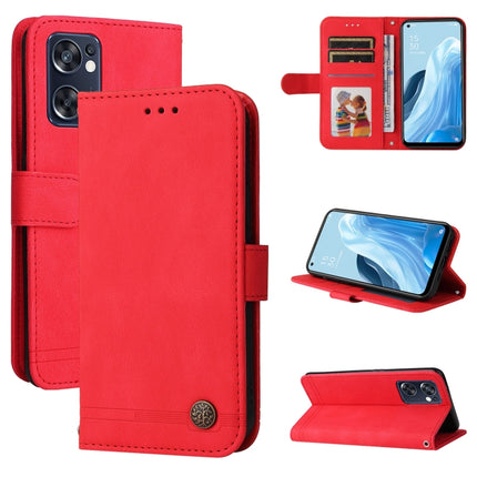 Skin Feel Life Tree Metal Button Leather Phone Case, For OPPO Realme C31, For OPPO Realme C35, For OPPO Reno7 SE 5G, For OPPO A96 5G / Reno7 Z 5G / OnePlus Nord N20 5G