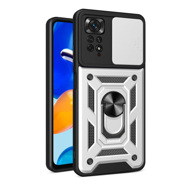Sliding Camera Cover Design TPU+PC Protective Phone Case, For Xiaomi Redmi Note 11 Pro Global, For Xiaomi Redmi Note 11S