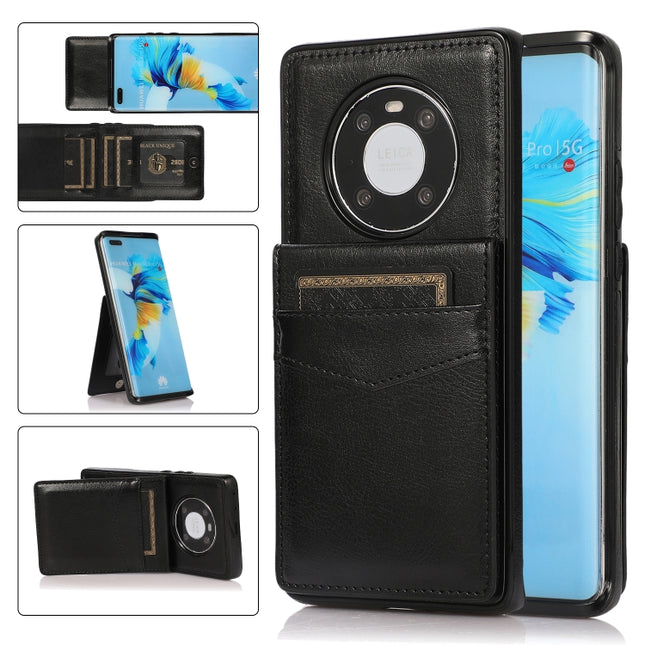 Solid Color PC + TPU Protective Case with Holder & Card Slots, For Huawei Mate 40, For Samsung Galaxy S21 5G, For Samsung Galaxy S21 Ultra 5G, For Samsung Galaxy A13 4G