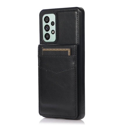 Solid Color PC + TPU Protective Case with Holder & Card Slots, For Samsung Galaxy A33 5G, For Samsung Galaxy A53 5G, For Samsung Galaxy A73 5G