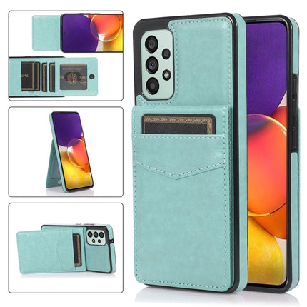 Solid Color PC + TPU Protective Case with Holder & Card Slots, For Samsung Galaxy A33 5G, For Samsung Galaxy A53 5G, For Samsung Galaxy A73 5G