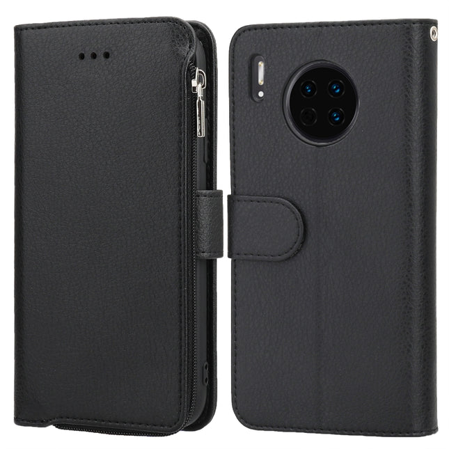 Microfiber Zipper Horizontal Flip Leather Case, For Huawei Mate 30, For Huawei Mate 30 Pro, For Huawei Nova 5i Pro / Mate 30 Lite, For Huawei P30